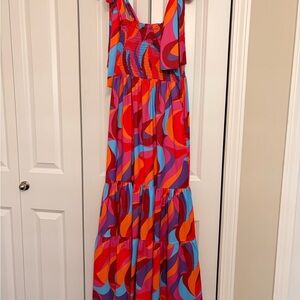 Colorful Women's Maxi Dress (M) resort